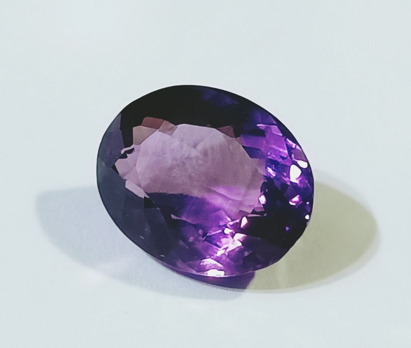 Abhimantrit Amethyst / Jamunia Stone & Certified – 7.25 Carat – Shivaago