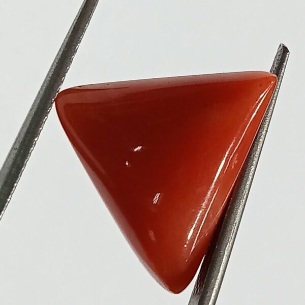 Divya Shakti 9.25-9.50 Carat Triangle Red Coral Red Moonga Gemstone  Panchdhatu Ring For Men & Women - Walmart.com